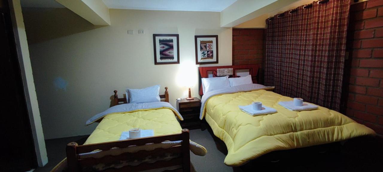 هواراس Mirador Backpackers B&B المظهر الخارجي الصورة