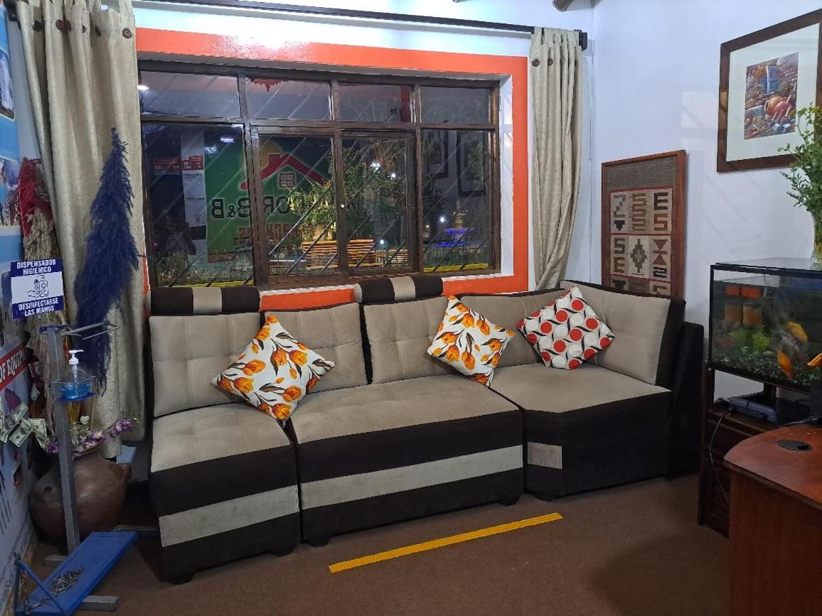 هواراس Mirador Backpackers B&B المظهر الخارجي الصورة